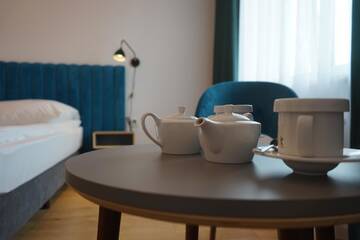Фото номера Одноместный номер Отель HOTEL Art Cafe г. Накло-над-Нотецён 3